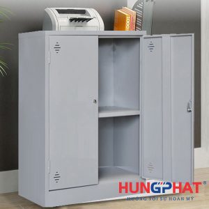 Tủ sắt văn phòng K2 cánh sắt thấp